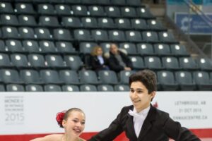 La Bouchervilloise Marjorie Lajoie et le Longueuillois Zachary Lagha remportent la médaille d&rsquo;or dans la catégorie Novice Danse aux championnats canadiens