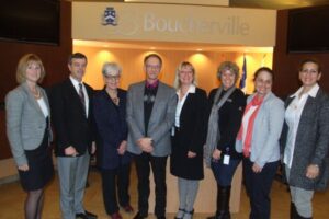 Le directeur général Claude Caron tire sa évérence