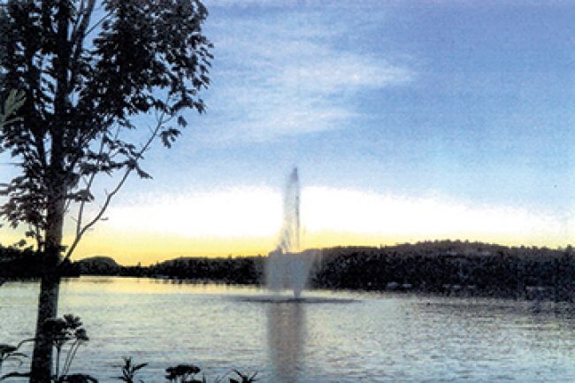 Une fontaine sera installée dans le lac Vincent-d’Indy