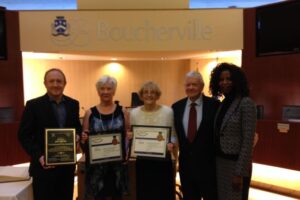 Deux Bouchervilloises écipiendaires d&rsquo;un prix Coup de chapeau