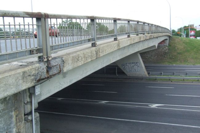 Travaux de éfection prévus sur le viaduc du boul. De Montarville