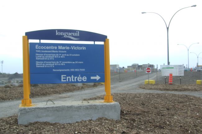 Un nouvel écocentre pour les ésidants de Boucherville