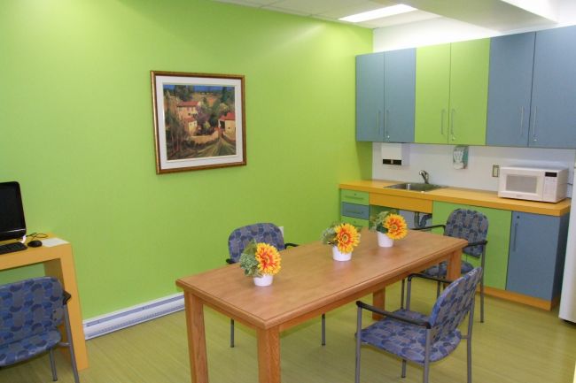 éaménagement du sous-sol au Centre d’hébergement Jeanne-Crevier