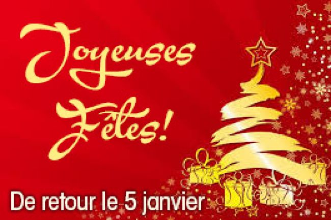 La Relève fait relâche durant le congé de Noël et du Jour de l’an