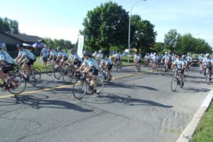 Lancement de la 7ième édition du Défi-vélo du Centre Aux Quatre Poches