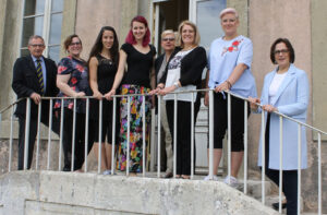 Quatre jeunes artistes de Boucherville visitent Mortagne au Perche