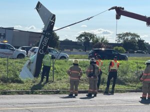 Un avion s’écrase à Boucherville