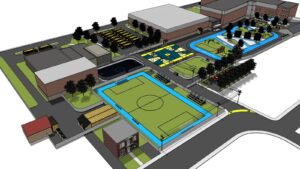 Un projet ambitieux et avant-gardiste d’aménagement de la cour extérieure du Collège Saint-Paul