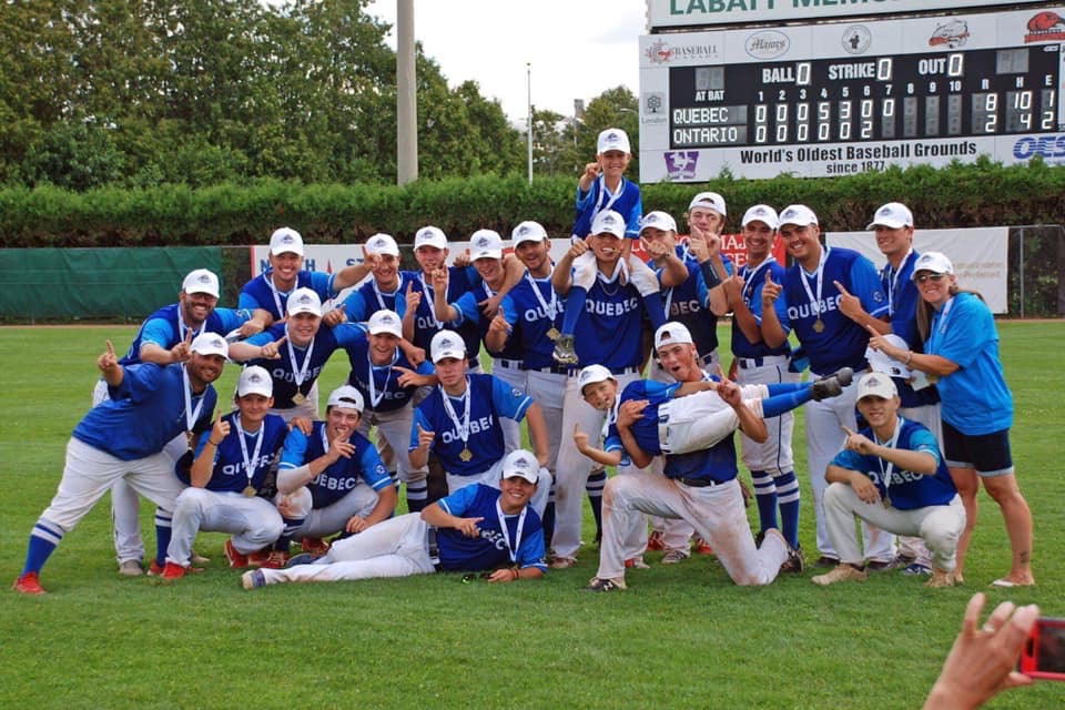 Championnats nationaux de baseball : deux entraineurs et trois joueurs de l’école De Mortagne parmi les champions