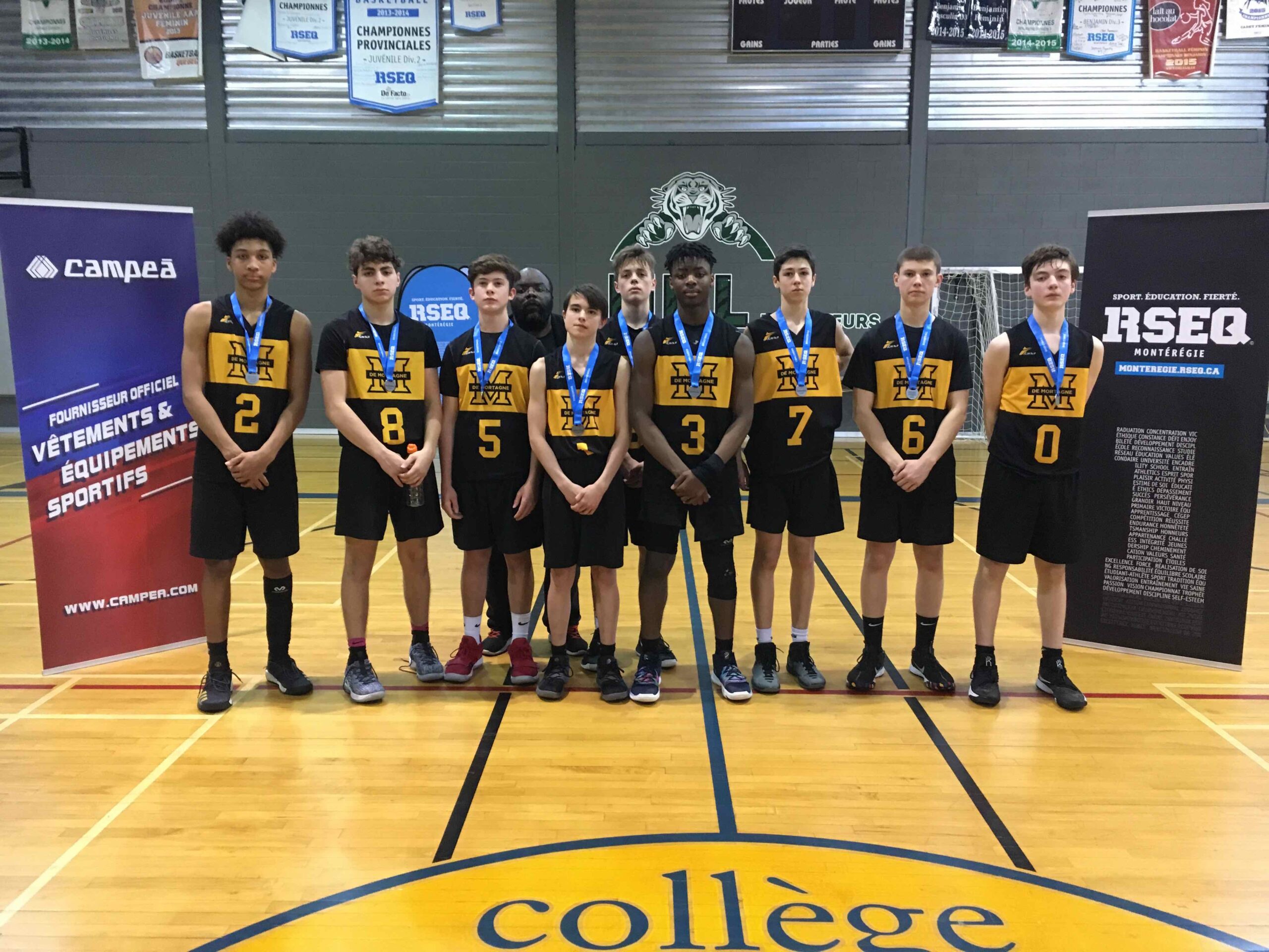 Le Noir et Or De Mortagne se rend aux Championnats provinciaux de basketball