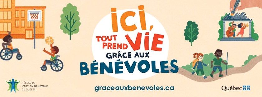 Ici tout prend vie grâce aux bénévoles