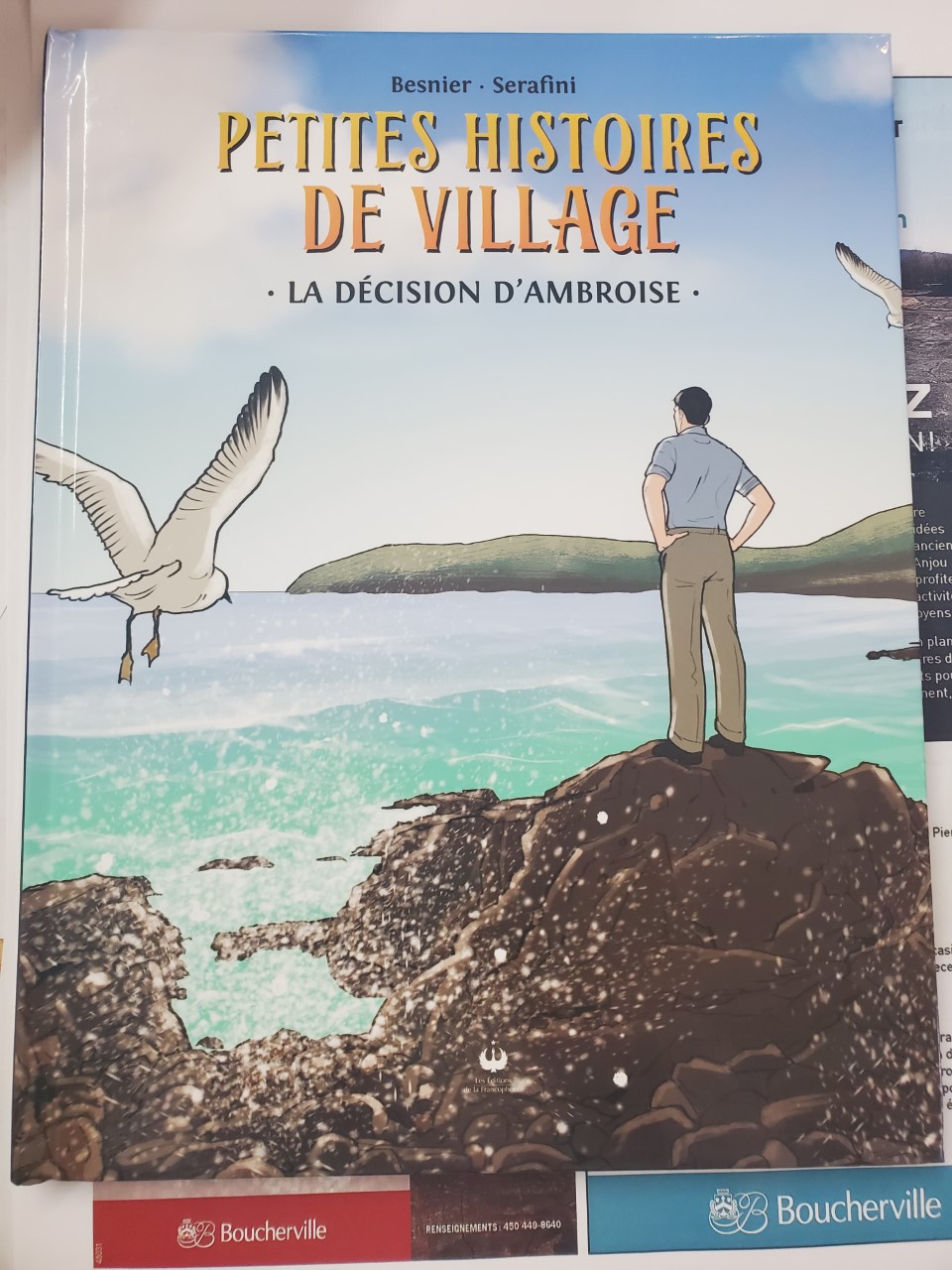 Un bouchervillois raconte son enfance en Gaspésie dans une bande dessinée