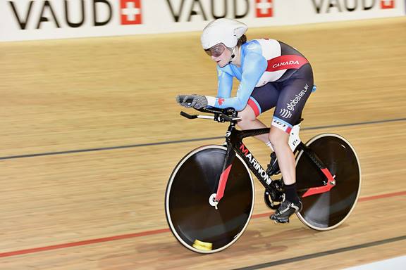 Laurie Jussaume prendra part à la Coupe du monde sur piste à Hong Kong