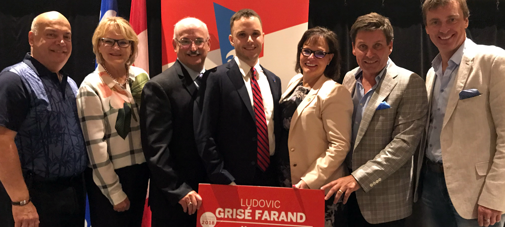 Plus de 300 personnes à l&rsquo;assemblée d&rsquo;investiture de Ludovic Grisé Farand dans Montarville