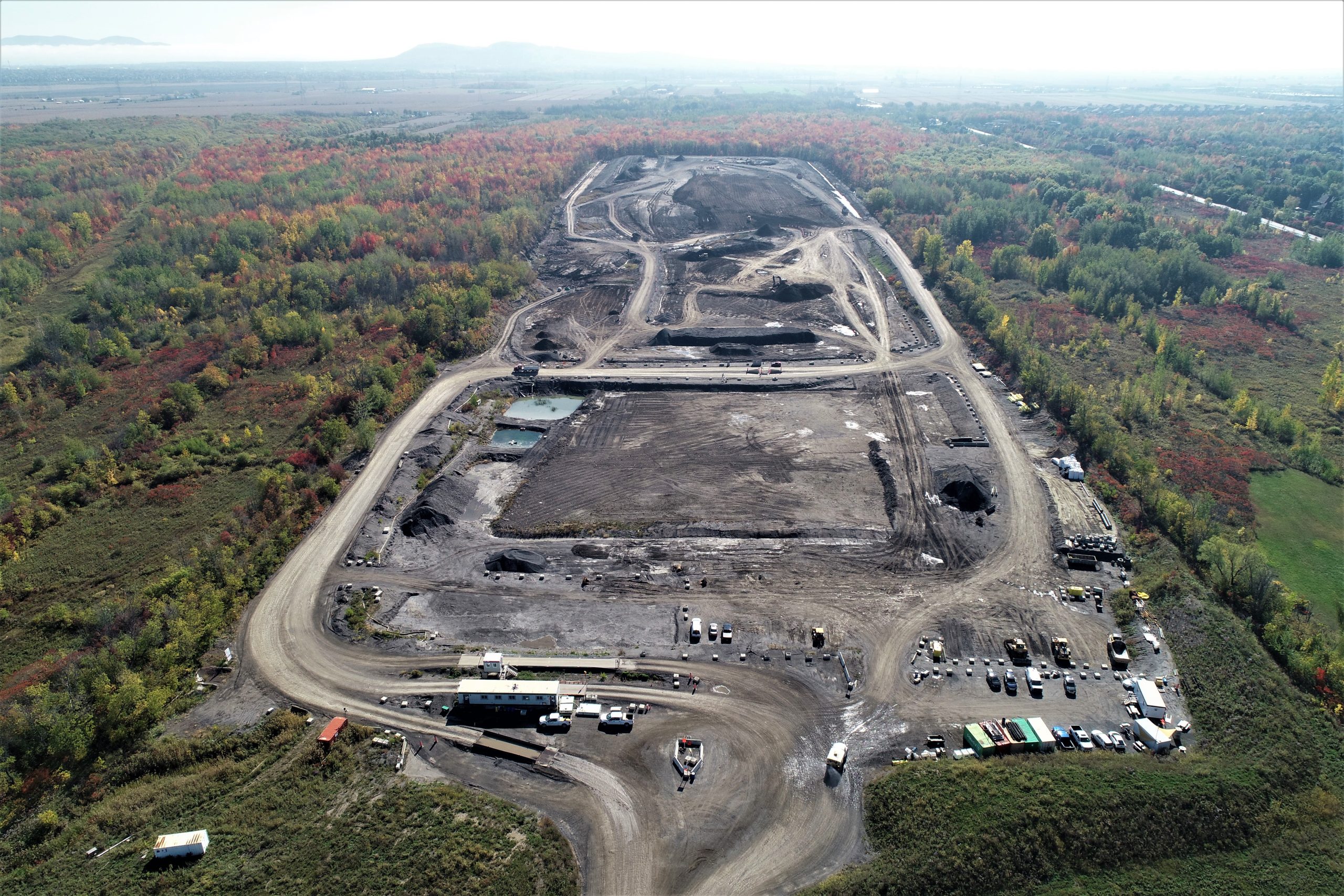 éhabilitation du site Les Carrières Rive-Sud : les travaux progressent