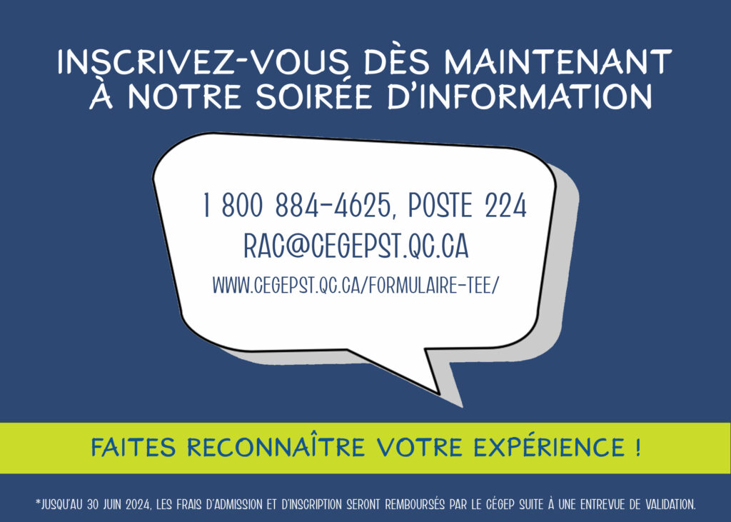 Reconnaissance des acquis et des compétences du Cégep de Sorel-Tracy