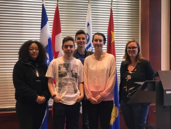Des étudiants du Cégep conçoivent une application mobile pour la Ville de Longueuil
