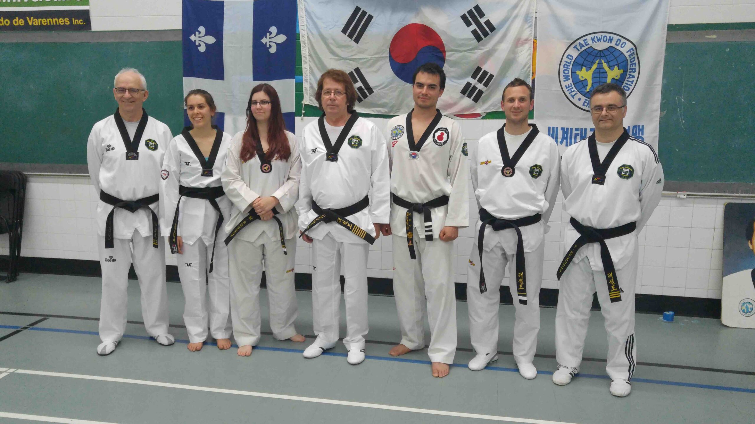 Plusieurs années d’entraînement écompensées au Club de taekwondo de Varennes