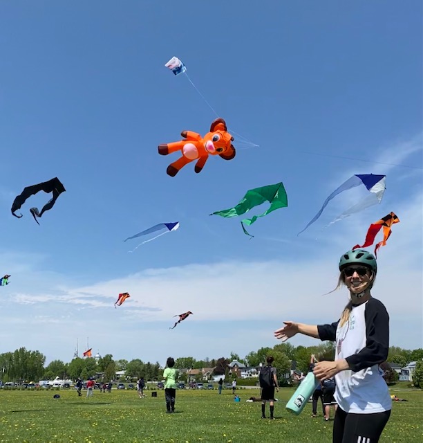 Un peu plus haut dans le ciel de Varennes pour des élèves de 6e !