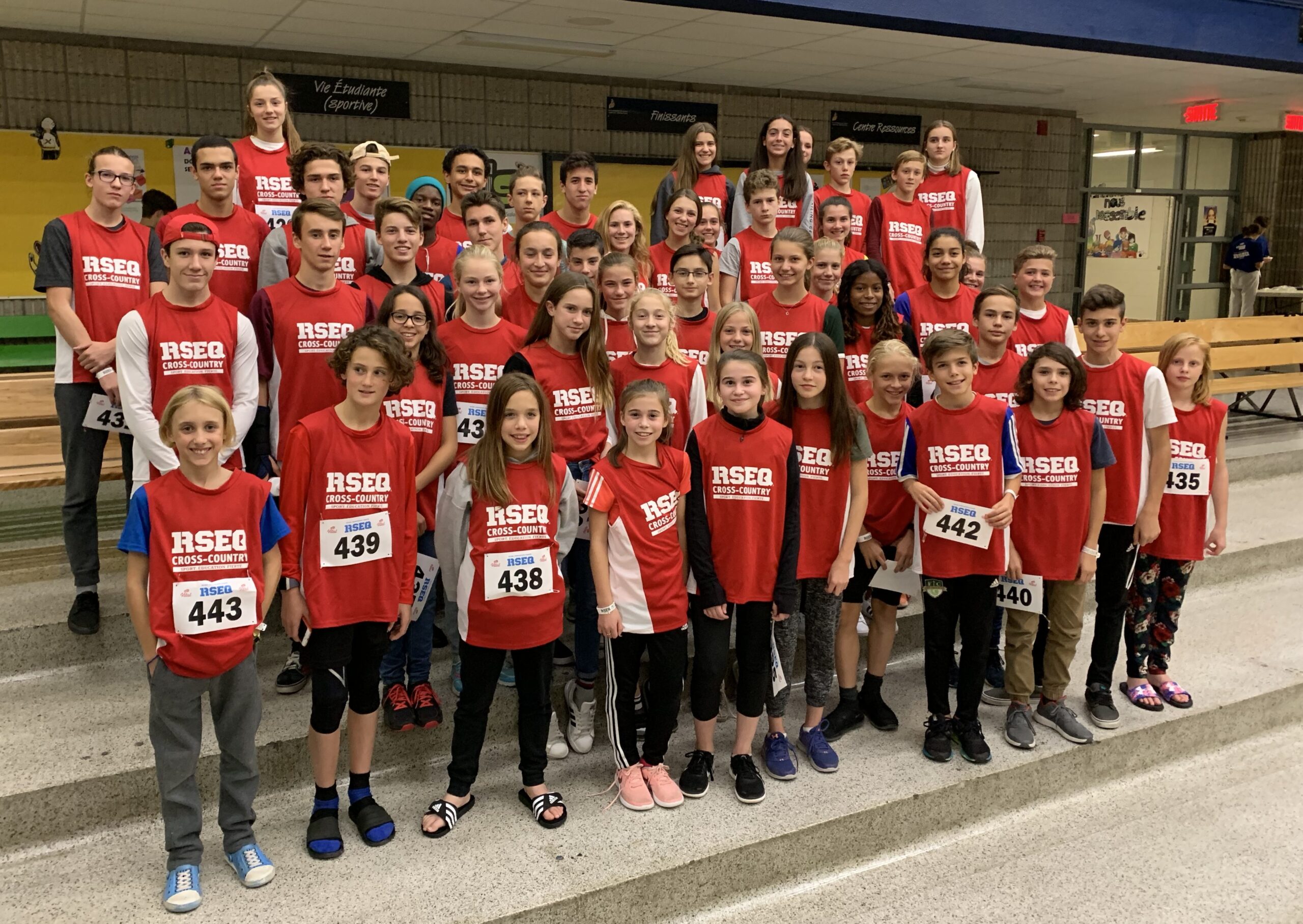 La Montéégie termine au 2e rang au Championnat provincial de cross-country