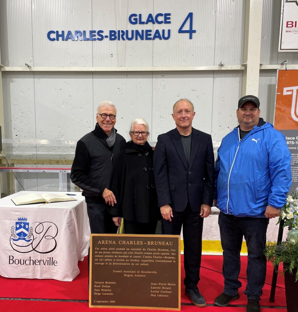 Boucherville nomme une patinoire en l’honneur de Charles Bruneau