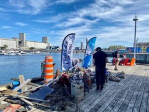Dix tonnes de déchets retirés des rives du fleuve Saint-Laurent