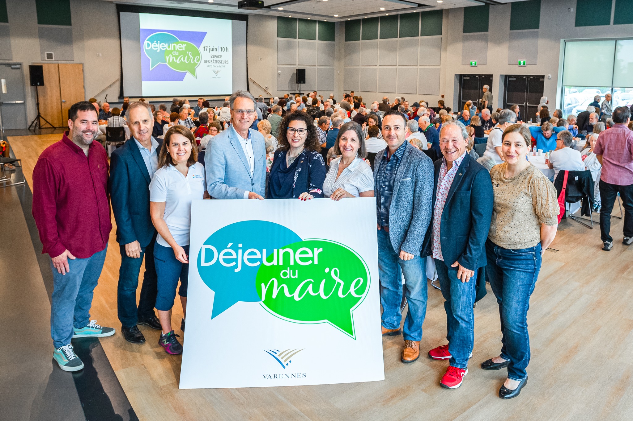 Plus de 200 varennois au déjeuner de leur maire