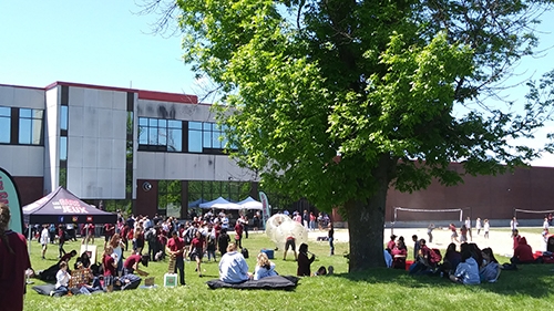 Fête de fin d’année à l’école secondaire De Mortagne à Boucherville