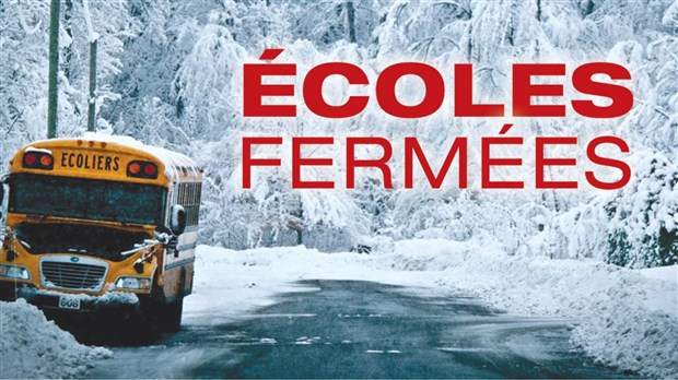 Avis de fermeture d’écoles sur le territoire