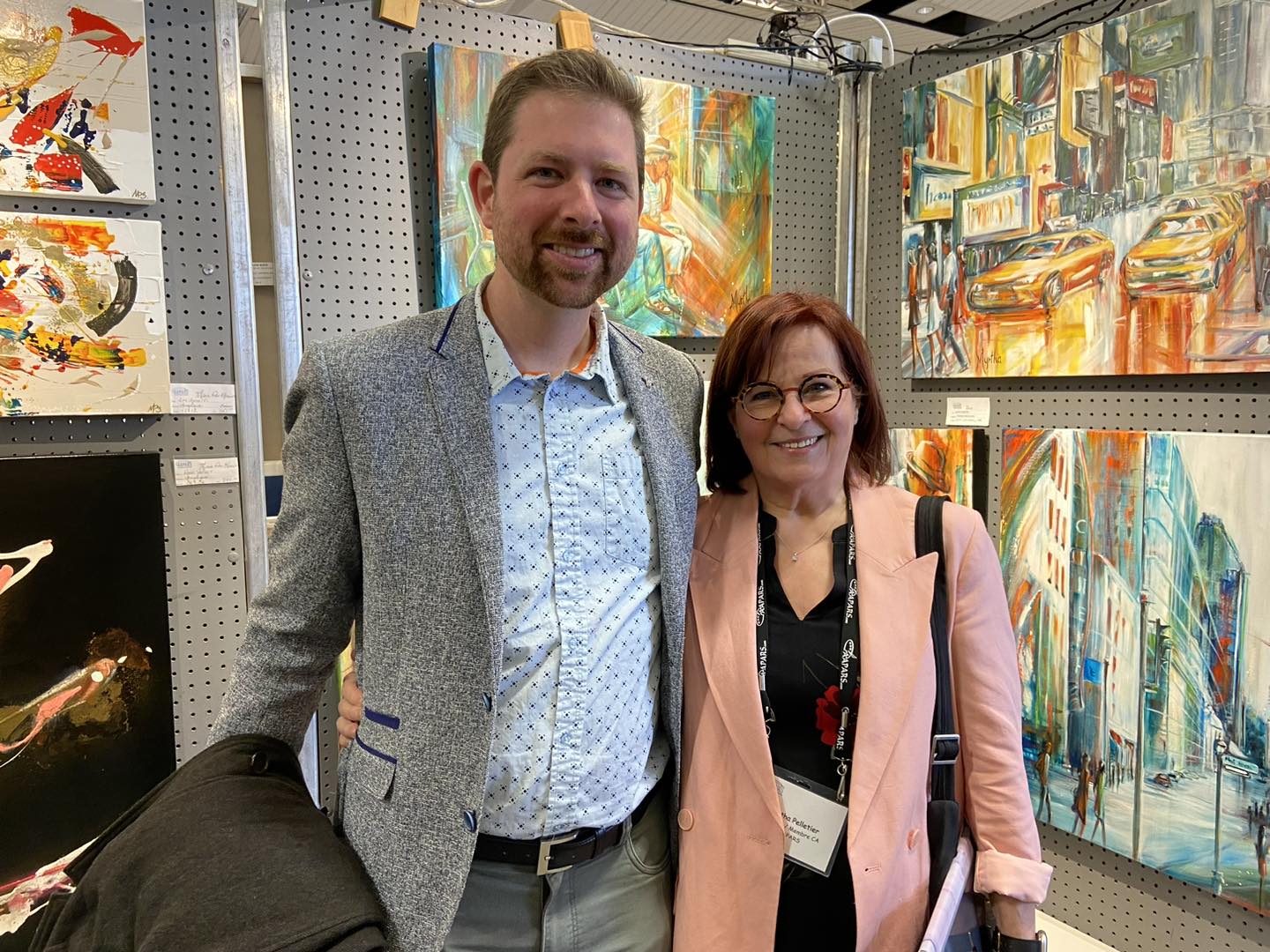 Une expo haut en couleur