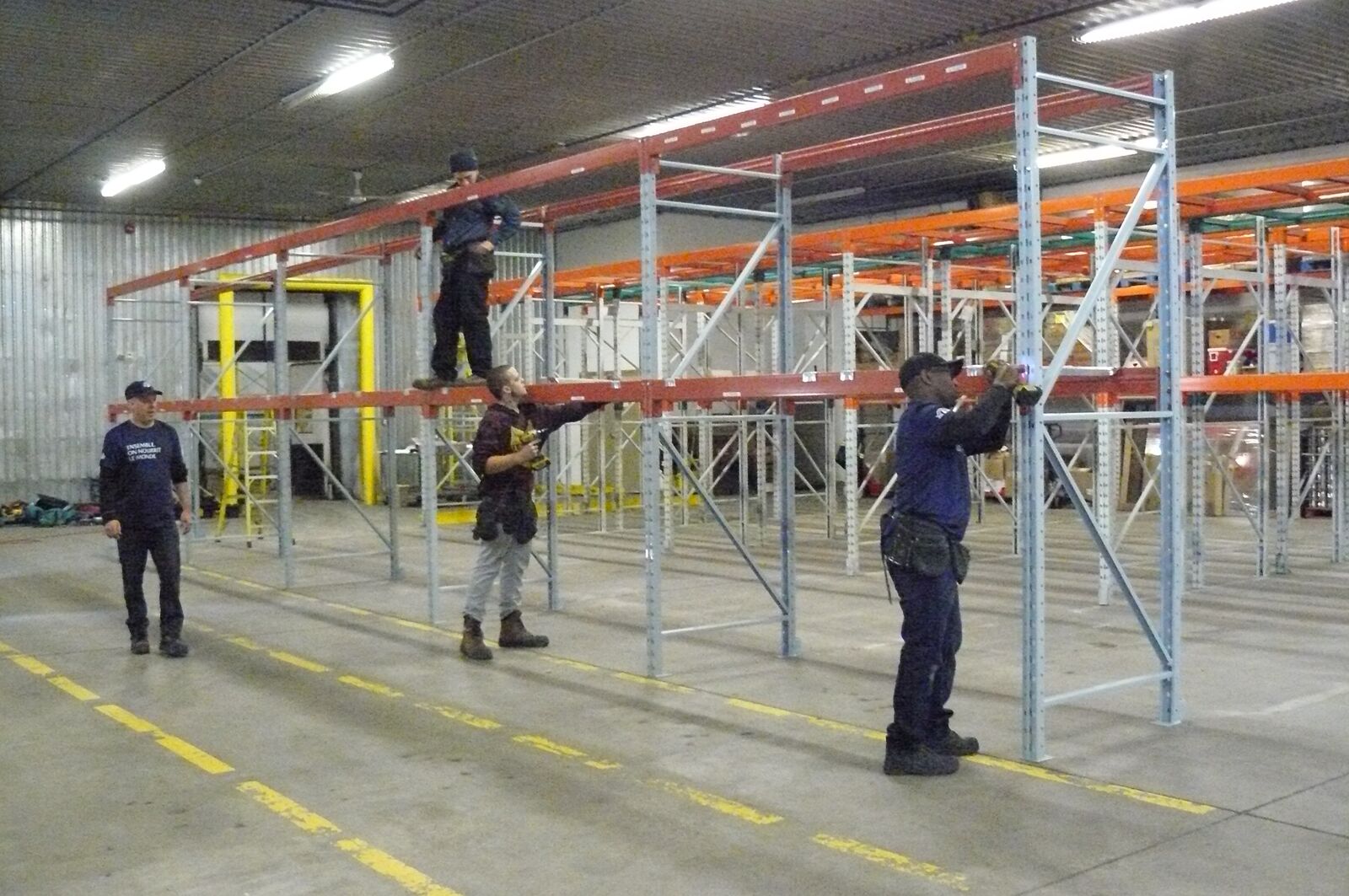 Moisson Rive-Sud éaménage son entrepôt avec l’aide d’Olymel