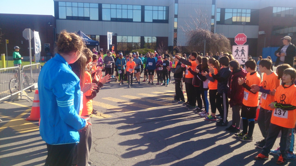 L&rsquo;événement Courir le Défi Santé de Mortagne attire 350 participants