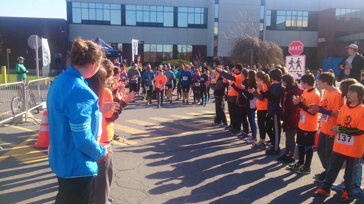 L&rsquo;événement Courir le Défi Santé de Mortagne attire 350 participants