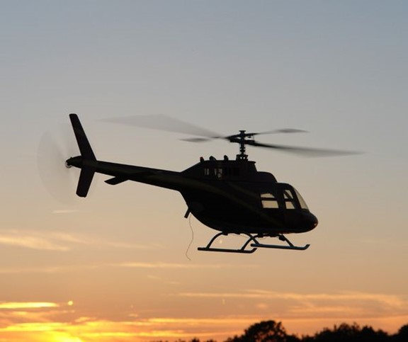 Hydro-Québec inspecte les lignes de Boucherville par hélicoptère