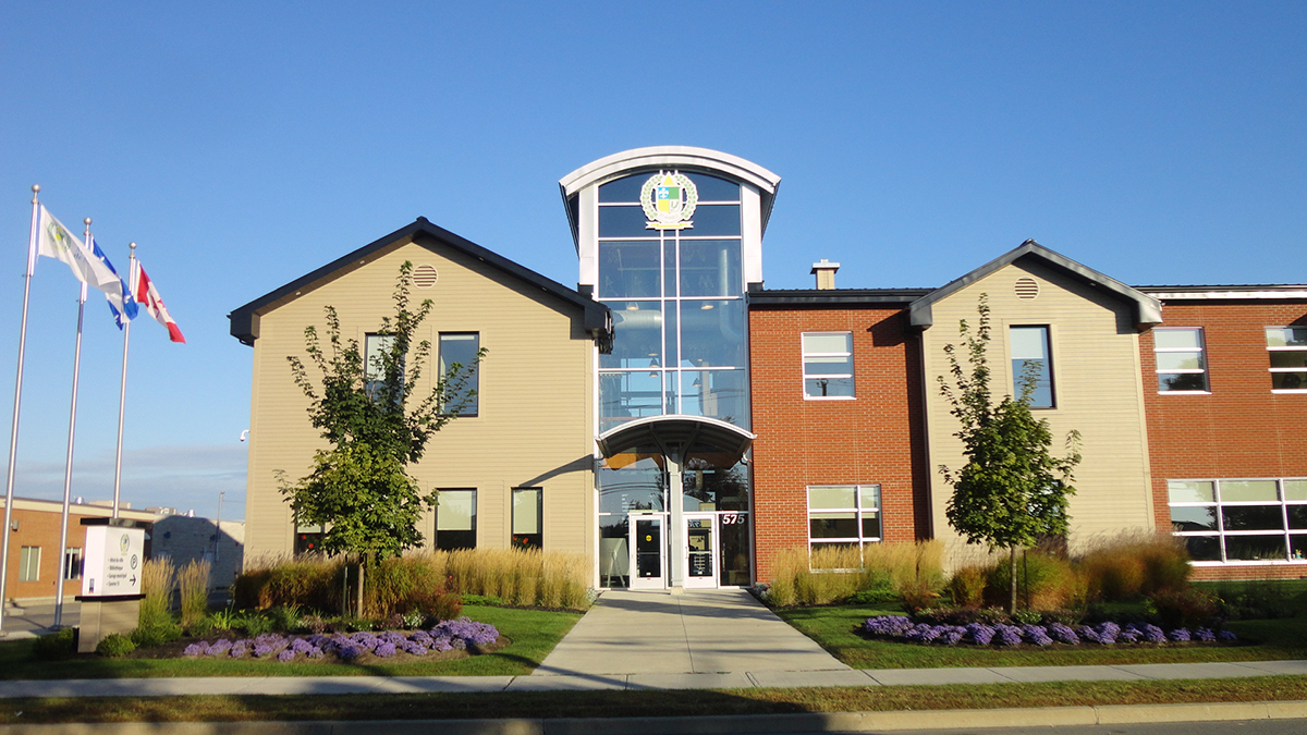 éouverture de l&rsquo;hôtel de ville de Saint-Amable