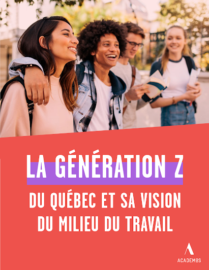 Constats sur la génération Z et sa vision du milieu du travail en Montéégie