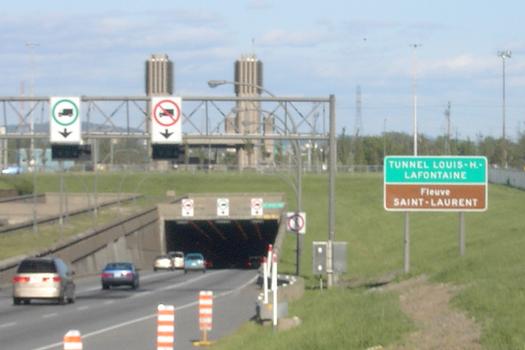 Des panneaux de temps de parcours seront installés dans l’axe du tunnel