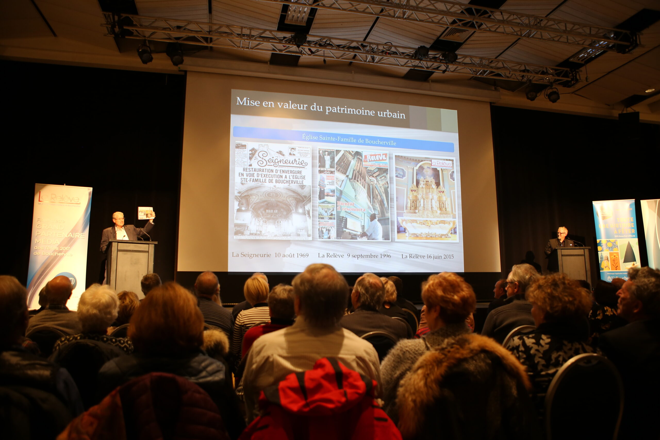 Survol de 50 années de présence des journaux locaux à Boucherville