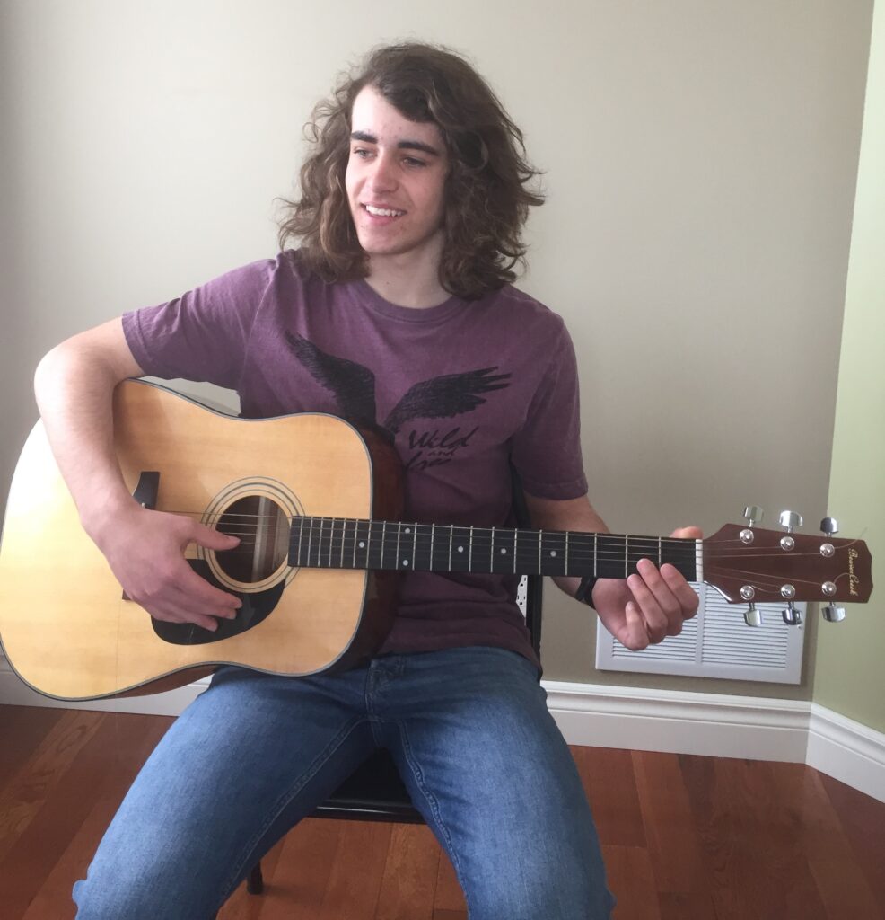 Justin Boudreau, de fondeur à guitariste
