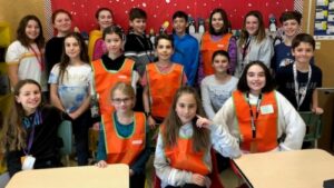 Une escouade de «Jeunes leaders» à l’école du Carrousel à Varennes