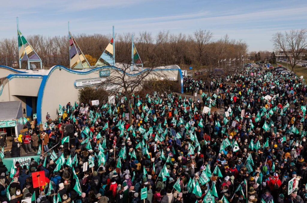 Une marée verte « pour que les choses changent »