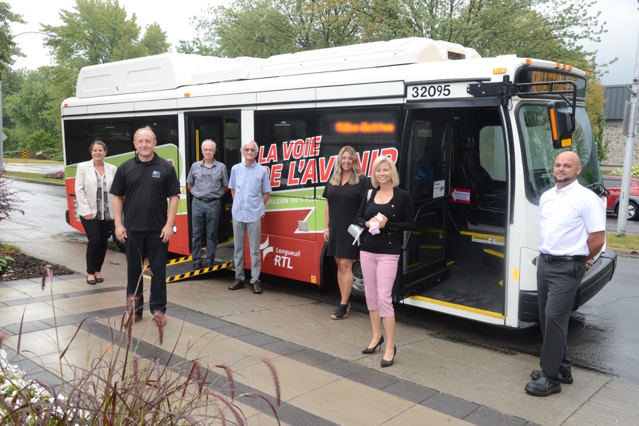 Un minibus électrique pour se déplacer gratuitement dans Boucherville
