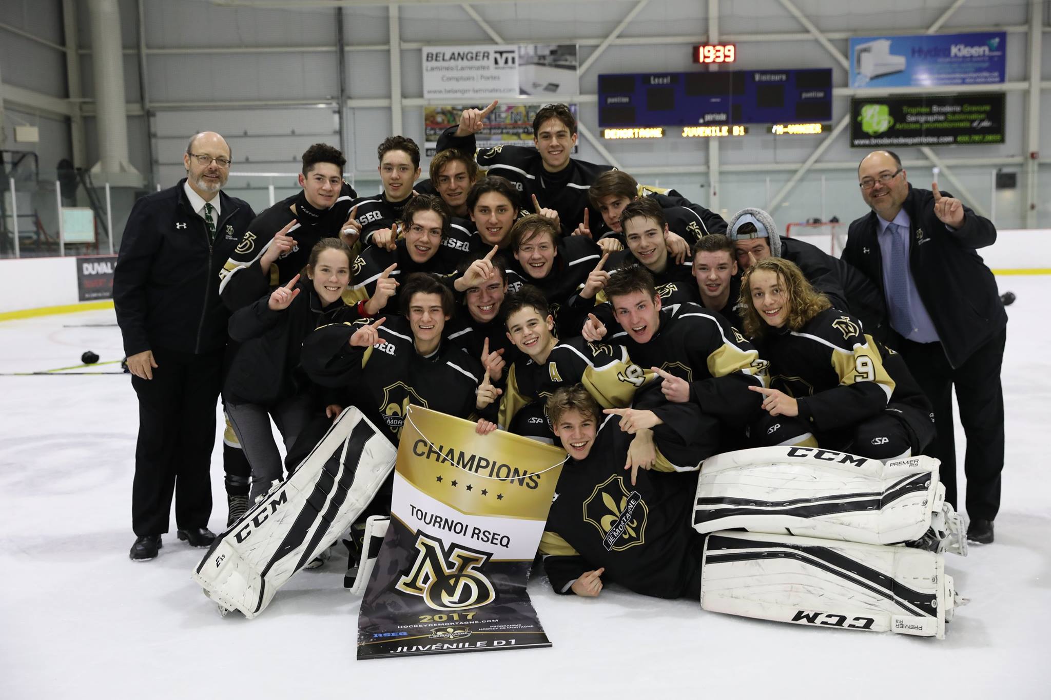 Le Noir et Or De Mortagne champion du tournoi