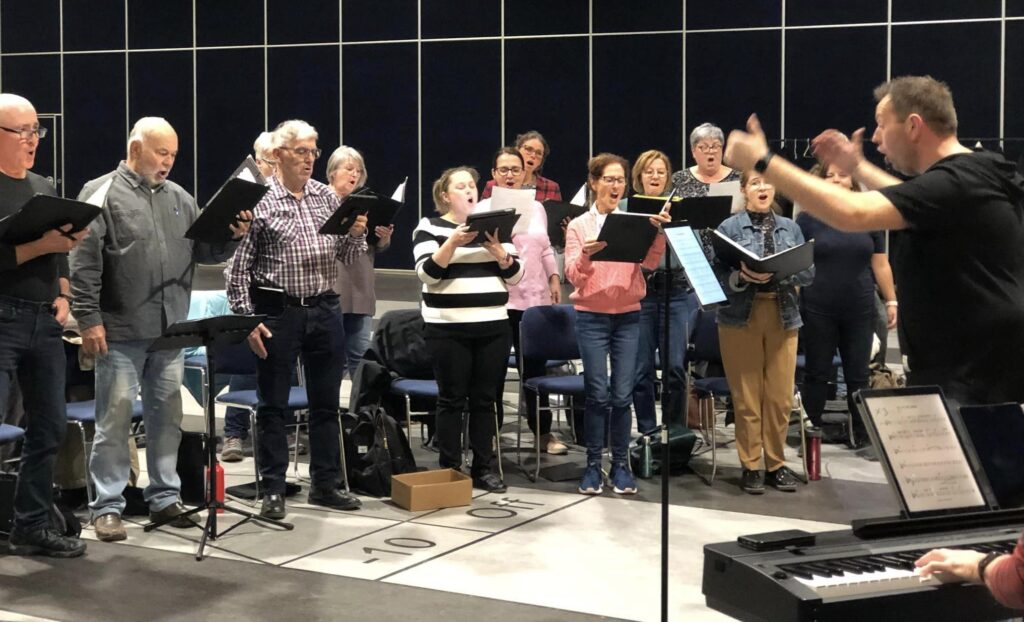 Chanteurs de bonheur recherché dans la égion