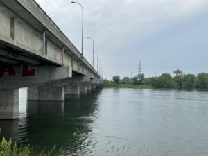 Le projet de passerelle pour vélo au Pont Tunnel Louis H Lafontaine est maintenant  en analyse à la CMM