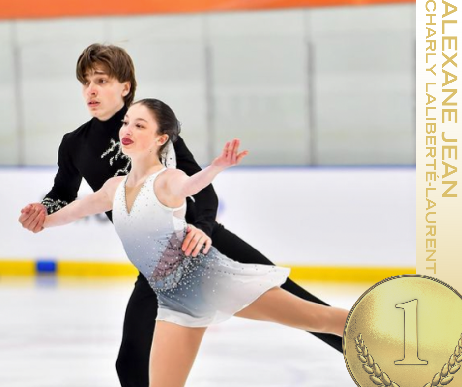 Charly Laliberté-Lauret de Boucherville remporte les Championnats canadiens de patinage artistique