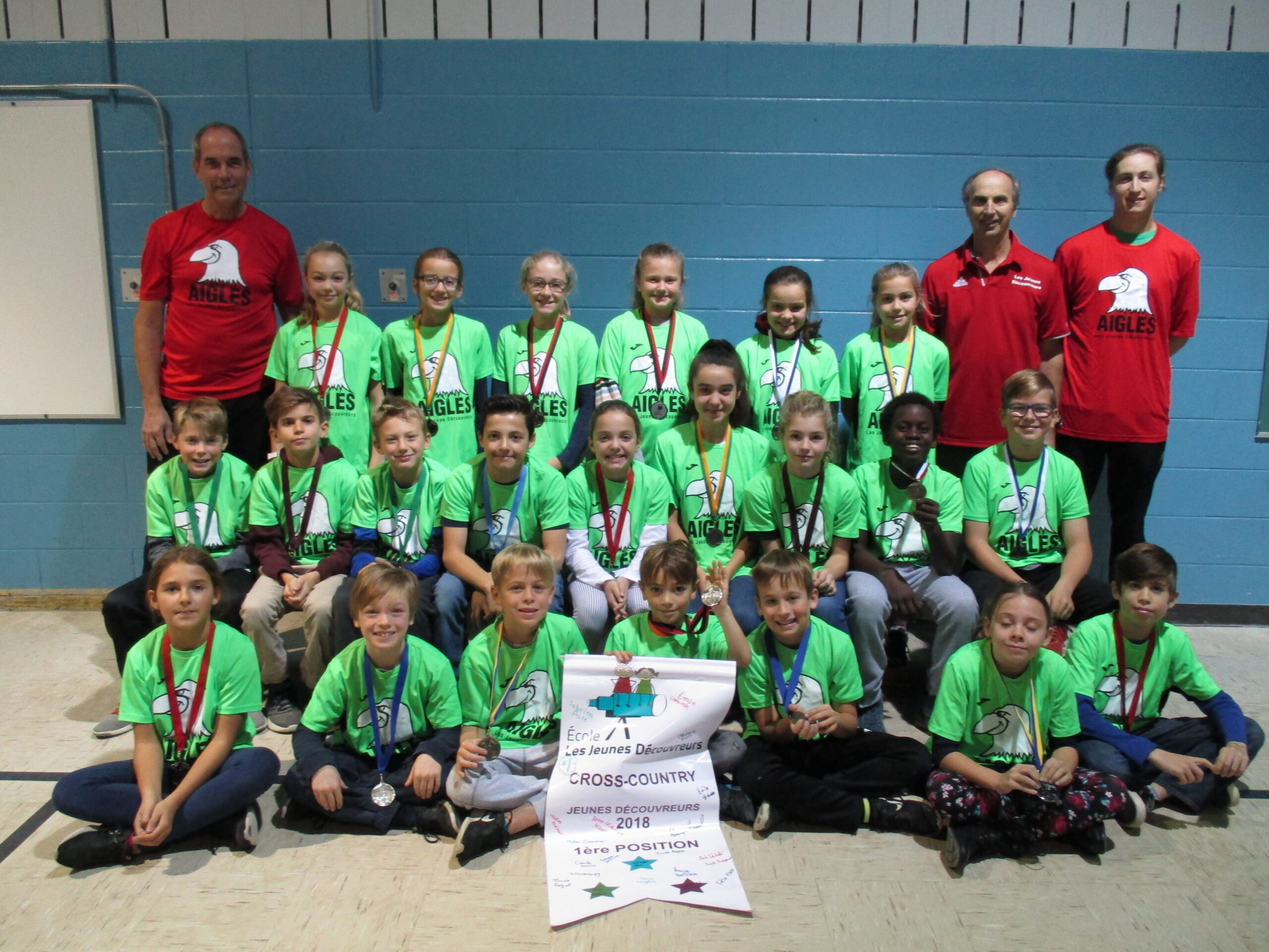 L’école Les Jeunes Découvreurs se démarque au championnat de cross-country du secteur de Boucherville