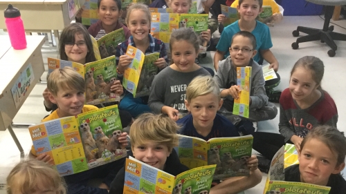 Des élèves de l’école L’Arpège à Sainte-Julie inventent des plantes carnivores