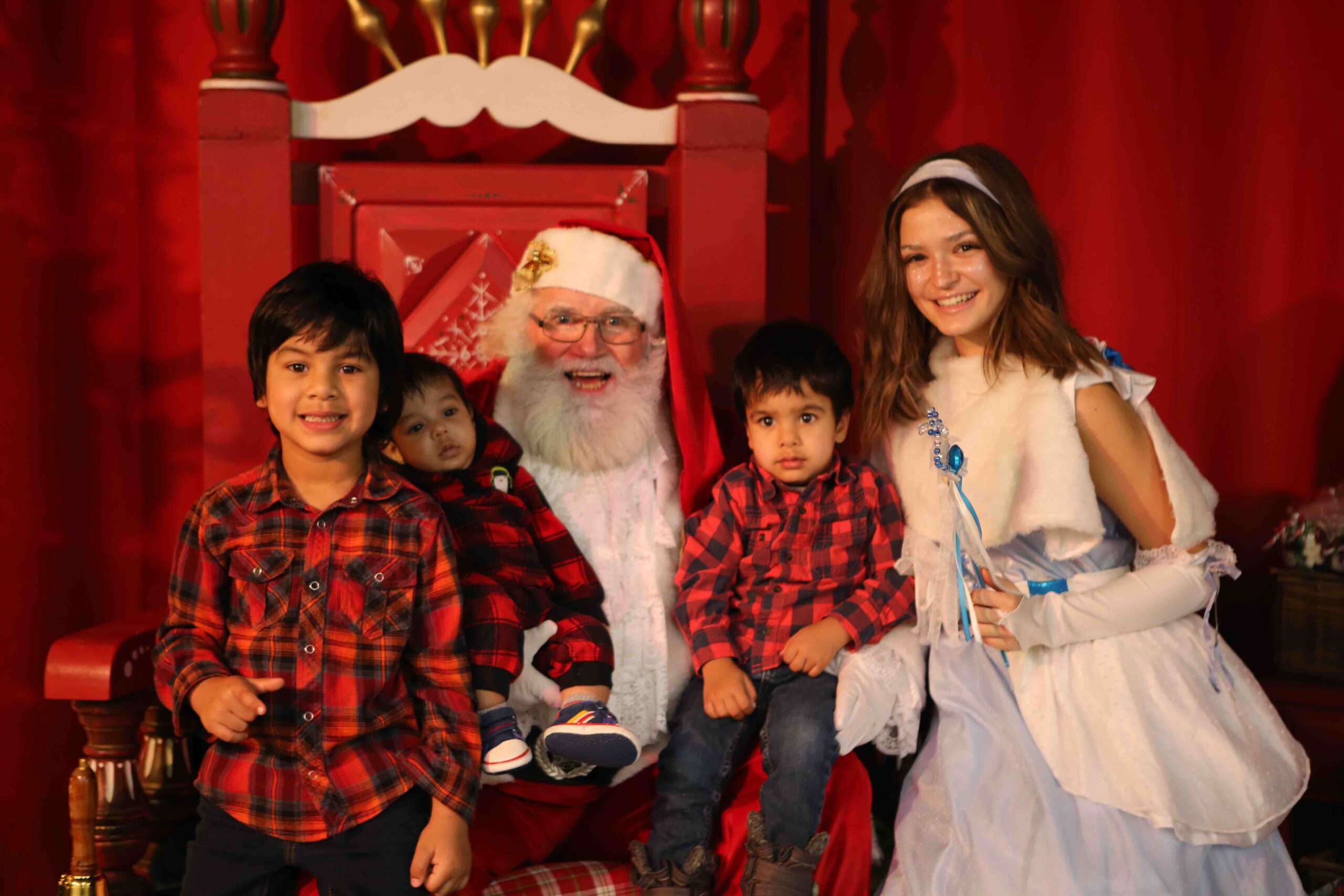 Passage très remarqué du père Noël à Saint-Amable!