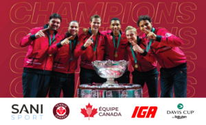 Un moment historique pour le tennis canadien sera célébré à Boucherville